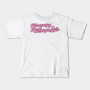 Mercury Retrograde Kids T-Shirt